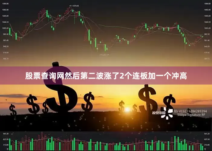 股票查询网然后第二波涨了2个连板加一个冲高